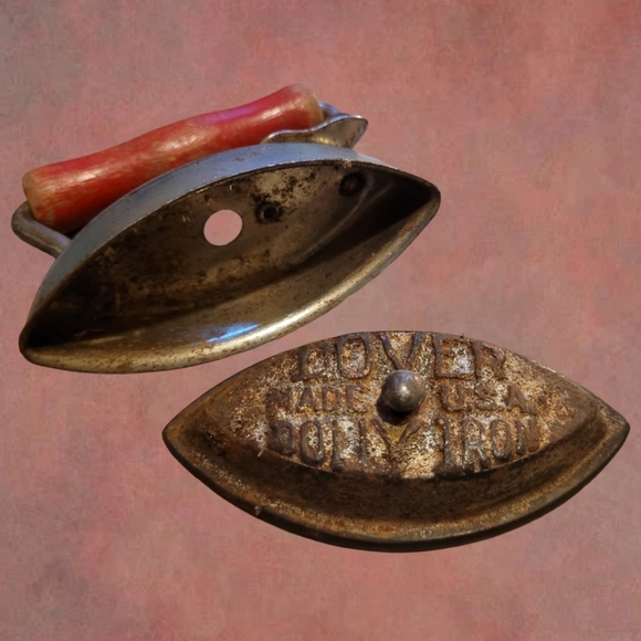 ANTIQUE DOVER CHILD'SDOLLY CAST IRON MADE IN USA LATE 1800/1900S - Picture 4 of 6